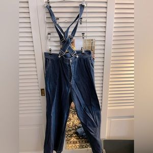 Gap suspender jeans - plus size!